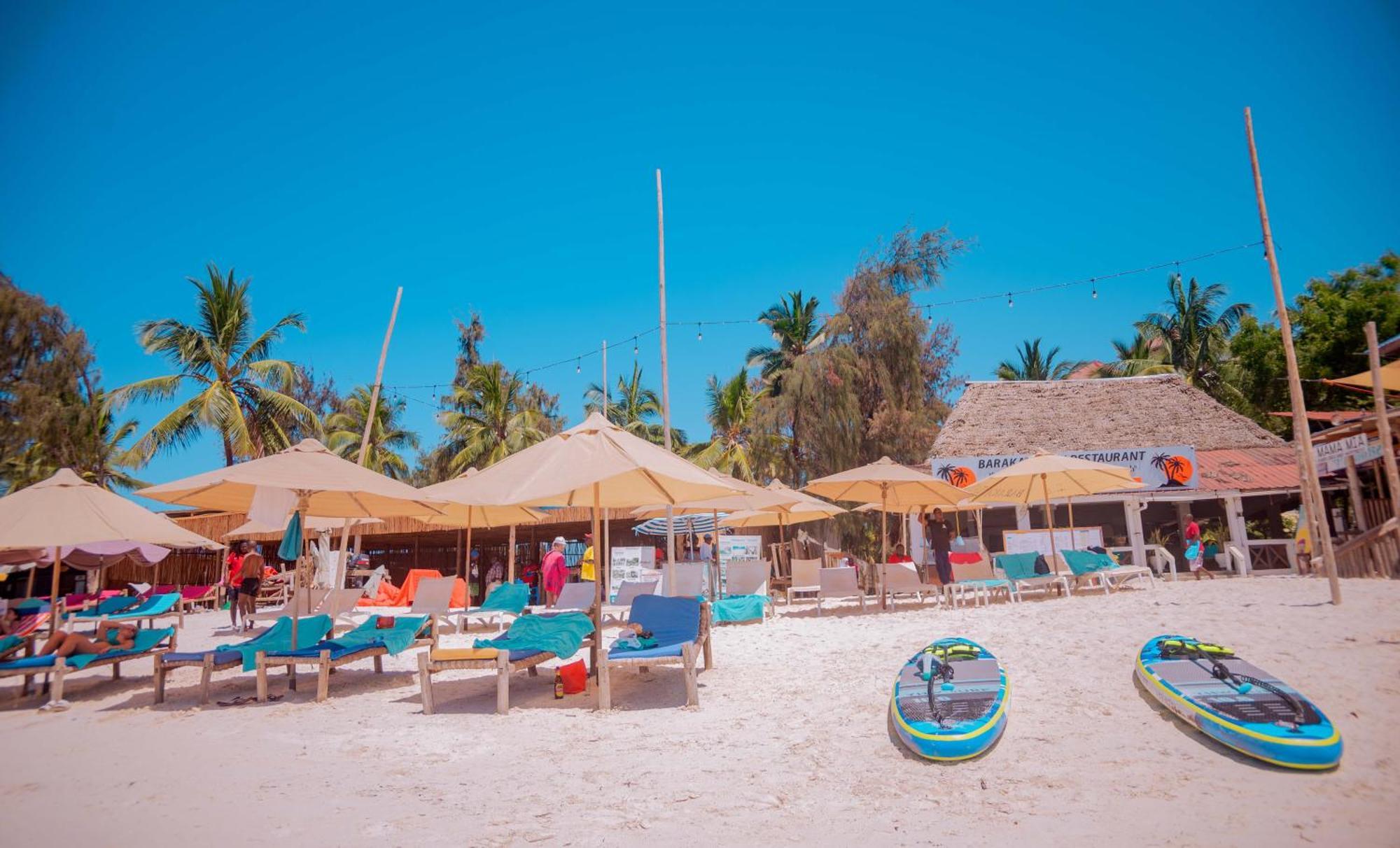 Baraka Beach Bungalows Nungwi Buitenkant foto