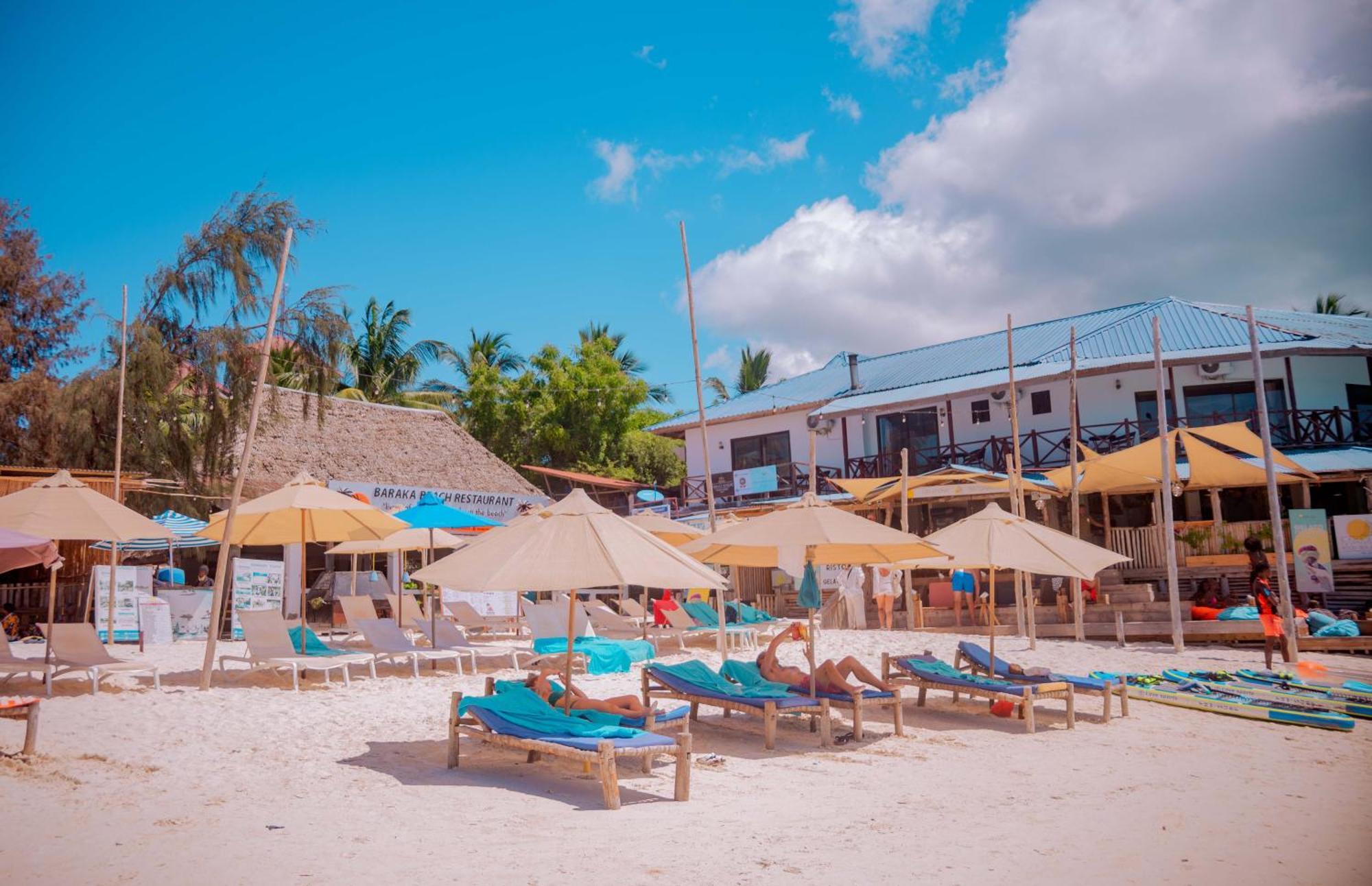 Baraka Beach Bungalows Nungwi Buitenkant foto